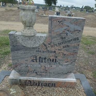 VILJOEN Anton 1953-2002