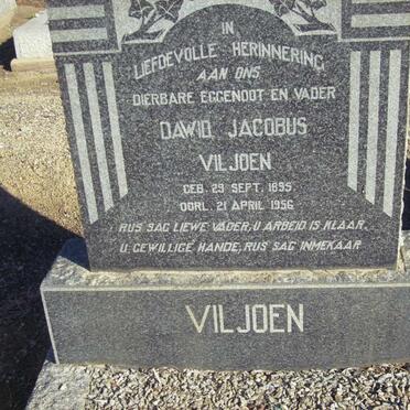 VILJOEN Dawid Jacobus 1895-1956