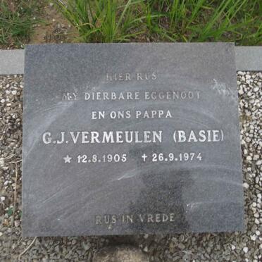 VERMEULEN G.J. 1905-1974 