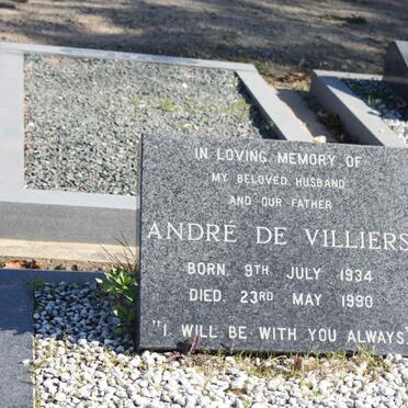 VILLIERS Andre, de 1934-1990