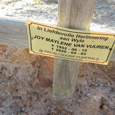 VUUREN Joy Maylene, van 1952-2020