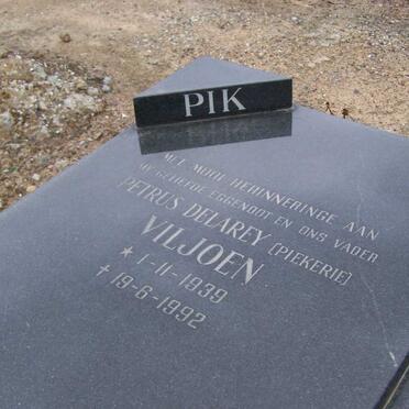 VILJOEN Petrus Delarey 1939-1992