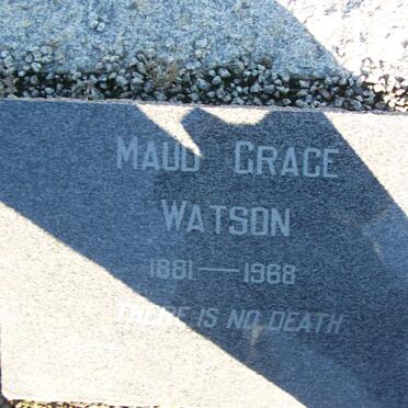 WATSON Maud Grace 1881-1968