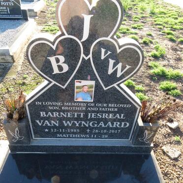 WYNGAARD Barnett Jesreal, van 1985-2017