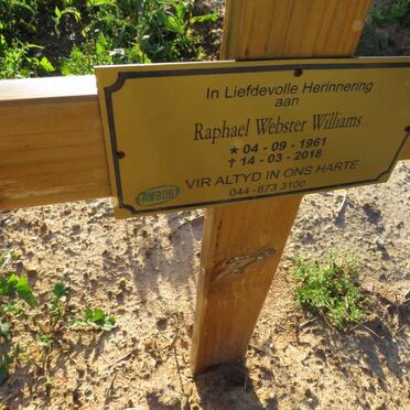 WILLIAMS Raphael Webster 1961-2018