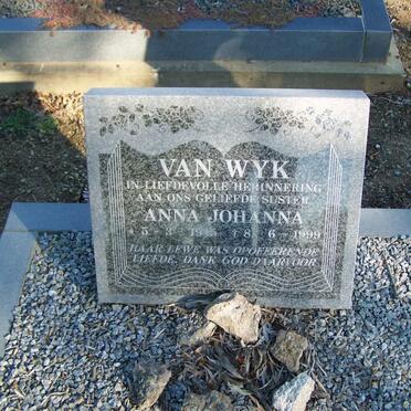 WYK Anna Johanna, van 1945-1999