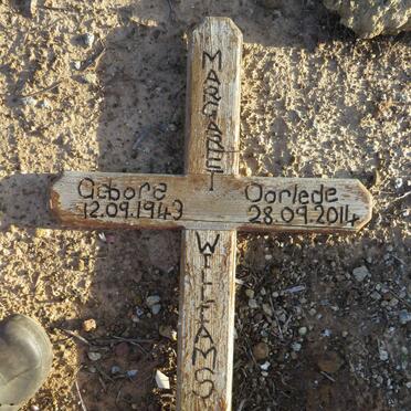 WILLIAMS Margaret 1943-2014