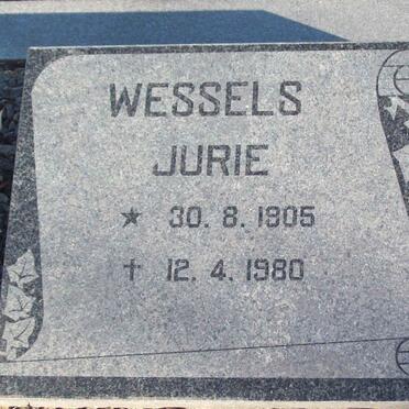 WESSELS Jurie 1905-1980