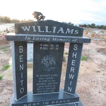 WILLIAMS Benito Sherwin 1984-2021