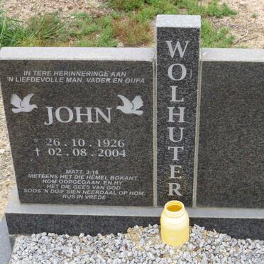 WOLHUTER John 1926-2004
