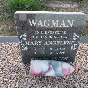 WAGMAN Mary Angelene 1972-2008