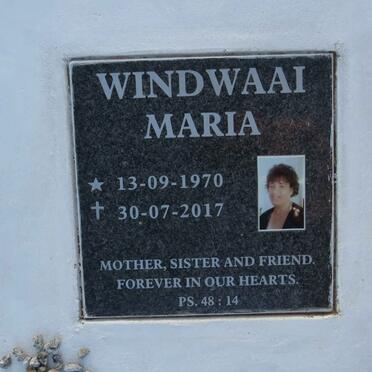 WINDWAAI Maria 1970-2017