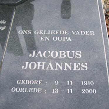 WATSON Jacobus Johannes 1910-2000 &amp; Catharina Andries?na Johanna 1913-1997