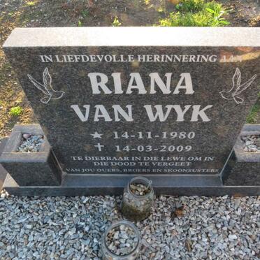 WYK Riana, van 1980-2009