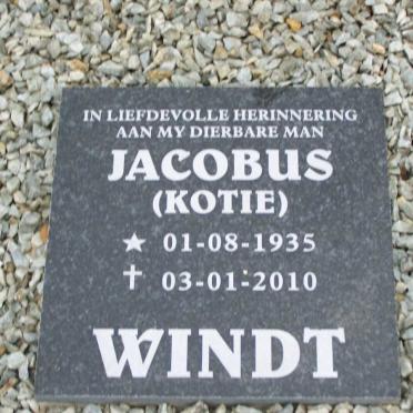 WINDT Jacobus 1935-2010
