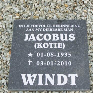WINDT Jacobus 1935-2010