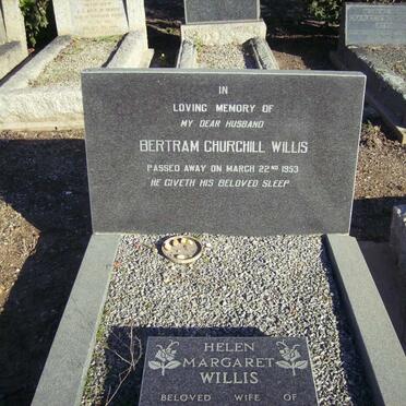 WILLIS Bertram Churchill -1953 &amp; Helen Margaret 1888-1983