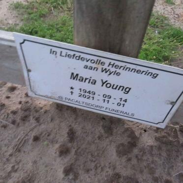 YOUNG Maria 1949-2021