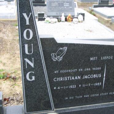 YOUNG Christiaan Jacobus 1922-1985
