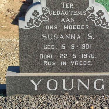 YOUNG Susanna S. 1901-1976