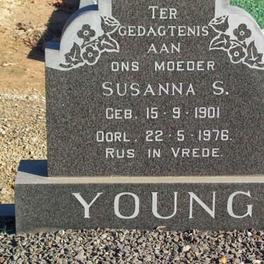 YOUNG Susanna S. 1901-1976