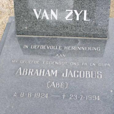 ZYL Abraham Jacobus, van 1924-1994