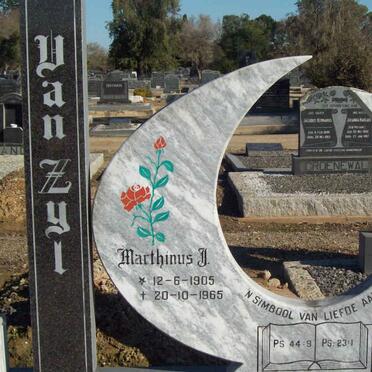 ZYL Marthinus J., van 1905-1965 &amp; Susanna C. LODEWYKS 1904-1987