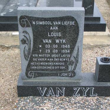 ZYL Louis Van Wyk, van 1948-1994