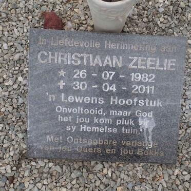 ZEELIE Christiaan 1982-2011