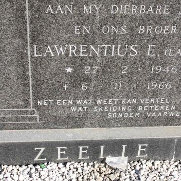 ZEELIE Lawrentius E. 1946-1966