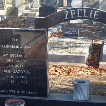 ZEELIE Jan Jacobus 1910-1982