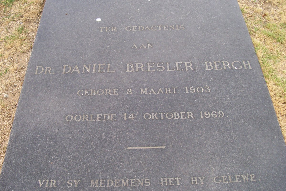 BERGH Daniel Bresler 1903-1969