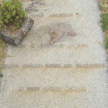 CONROY David Andreas S. 1903-1973
