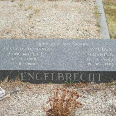 ENGELBRECHT  Jacobus Albertus 1883-1950 &amp; Elizabeth Maria MILLER 1886-1968