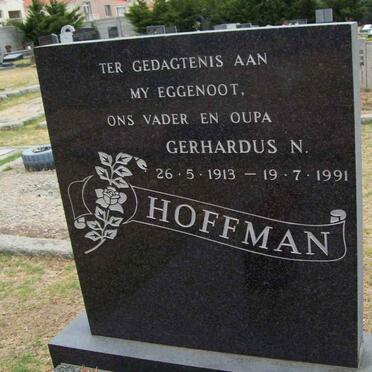 HOFFMAN Gerhardus N. 1913-1991