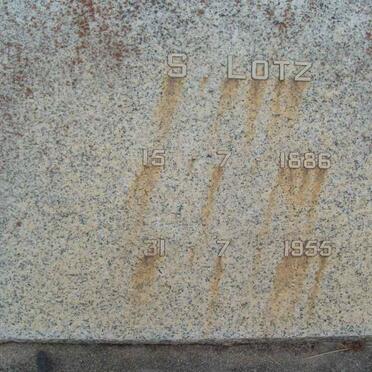 LOTZ S. 1886-1955