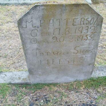PATTERSON M. 1932-1955