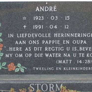 STORM André 1923-1991