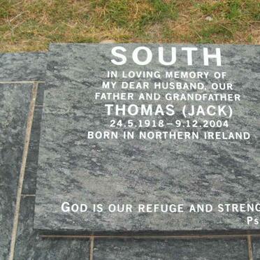 SOUTH Thomas 1918-2004