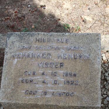 VISSER Johannes Hendrik 1886-1923