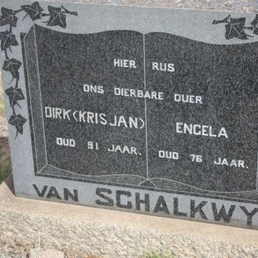 SCHALKWYK Dirk, van &amp; Engela