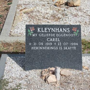 KLEYNHANS Carel 1919-1994