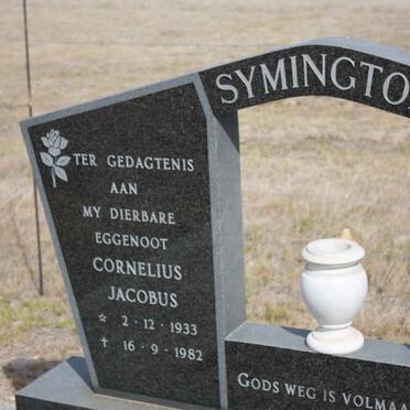 SYMINGTON Cornelius Jacobus 1933-1982