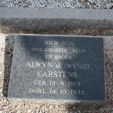 CARSTENS Alwyn J. 1915-1932