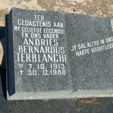 TERBLANCHE Andries Bernardus 1913-1986