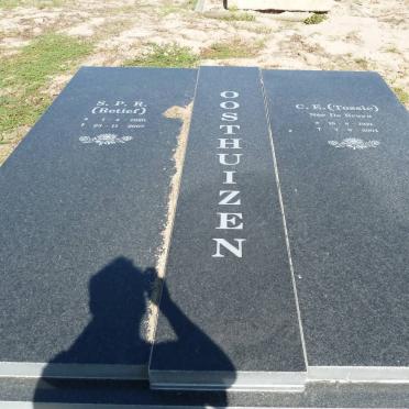 OOSTHUIZEN S.P.R. 1920-2007 &amp; C.E. DE BRUYN 1921-2004