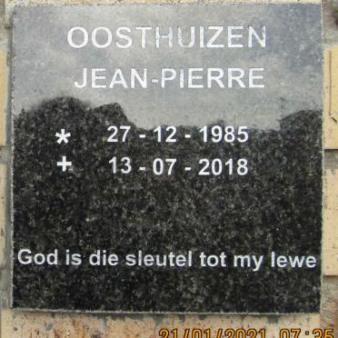 OOSTHUIZEN Jean Pierre 1985-2018