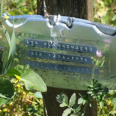 BLANKENBERG Lya 1936-2007