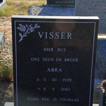 VISSER Abra 1939-1980