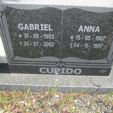 CUPIDO Gabriel 1903-2002 &amp; Anna 1907-1997